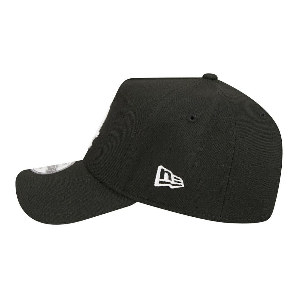 Chicago White Sox New Era Youth 9FORTY A-Frame Adjustable Hat - Black - New Era Lifestyle