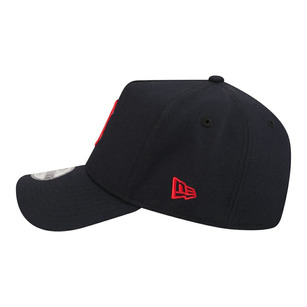 Boston Red Sox New Era Youth 9FORTY A-Frame Adjustable Hat - Navy - New Era Lifestyle