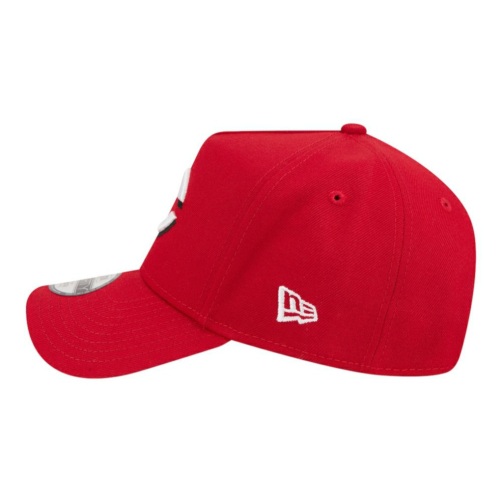 Cincinnati Reds New Era Youth 9FORTY A-Frame Adjustable Hat - Red - New Era Sale