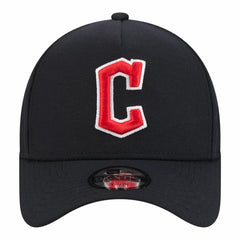 Cleveland Guardians New Era Youth 9FORTY A-Frame Adjustable Hat - Navy - New Era Online