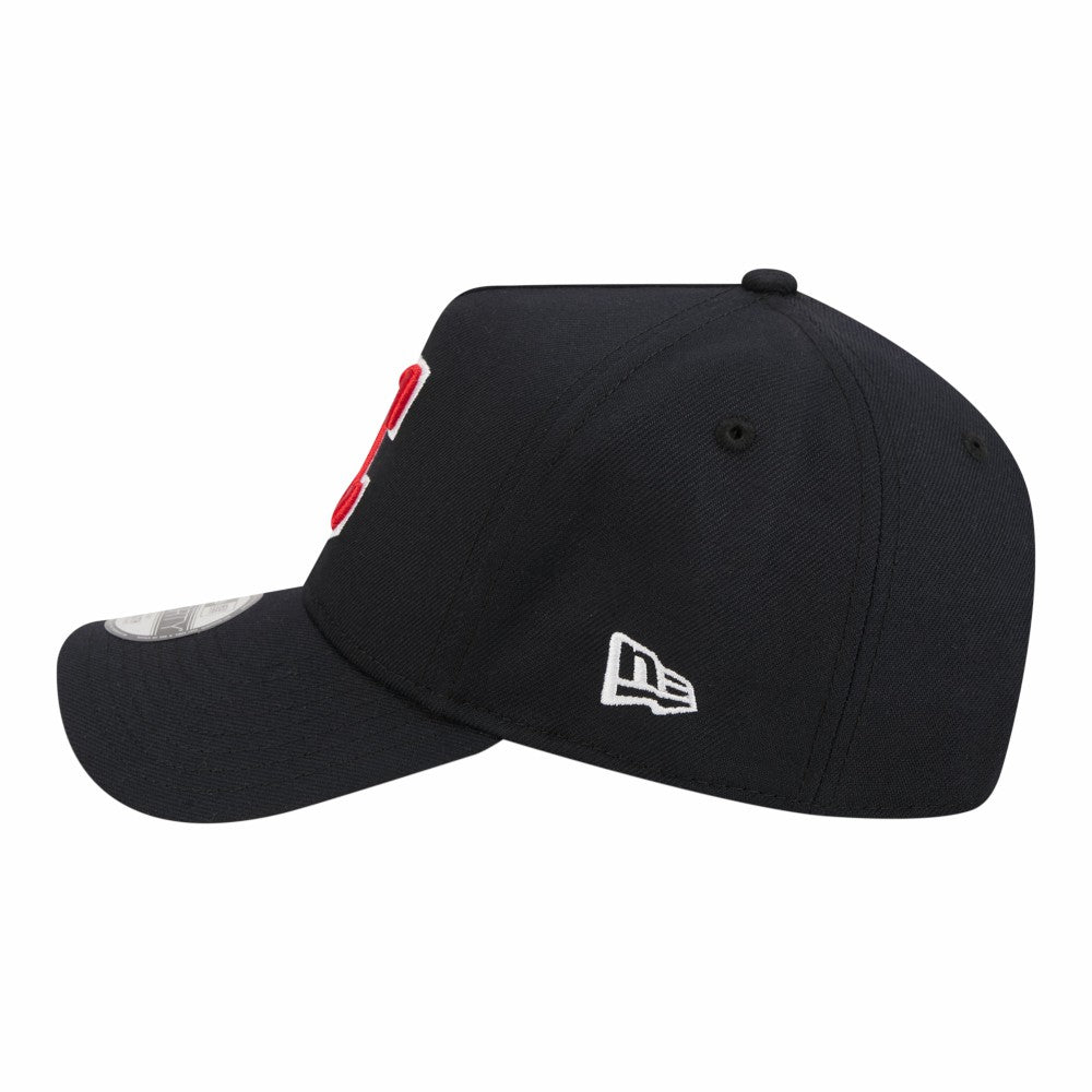 Cleveland Guardians New Era Youth 9FORTY A-Frame Adjustable Hat - Navy - New Era Online
