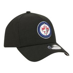 Winnipeg Jets New Era Youth 9FORTY A-Frame Adjustable Hat - Black - NHL 203773481