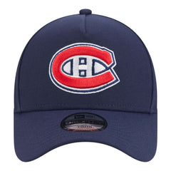 Montreal Canadiens New Era Youth 9FORTY A-Frame Adjustable Hat - Navy - NHL 203773482