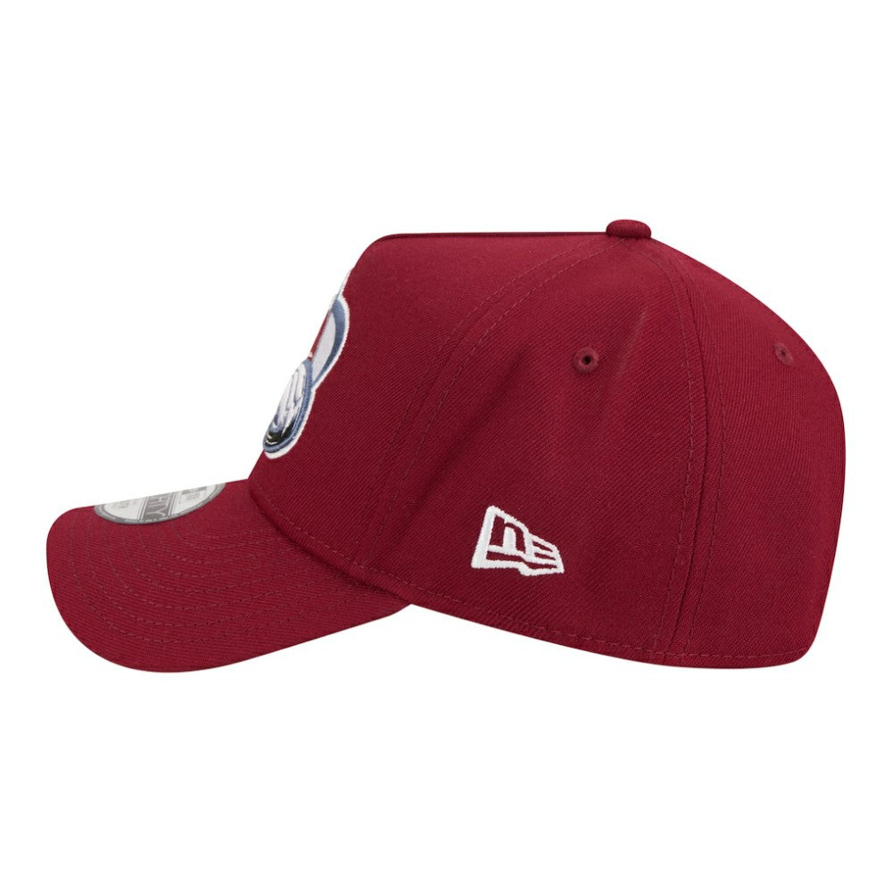 Colorado Avalanche New Era Youth 9FORTY A-Frame Adjustable Hat - Burgundy - NHL 203773483