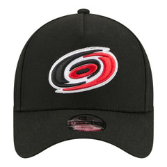 Carolina Hurricanes New Era Youth 9FORTY A-Frame Adjustable Hat - Black - NHL 203773484