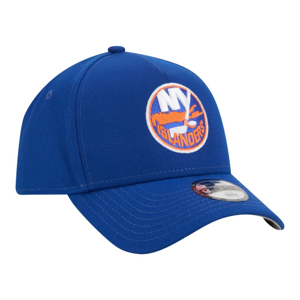 New York Islanders New Era Youth 9FORTY A-Frame Adjustable Hat - Royal - NHL 203773487