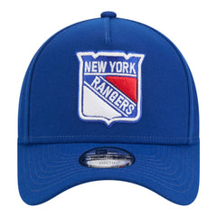 New York Rangers New Era Youth 9FORTY A-Frame Adjustable Hat - Blue - NHL 203773488