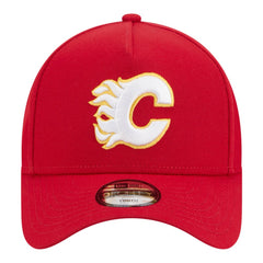 Calgary Flames New Era Youth 9FORTY A-Frame Adjustable Hat - Red - NHL 203773489
