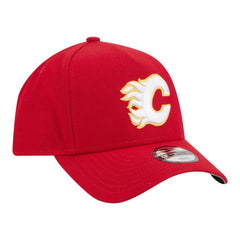 Calgary Flames New Era Youth 9FORTY A-Frame Adjustable Hat - Red - NHL 203773489