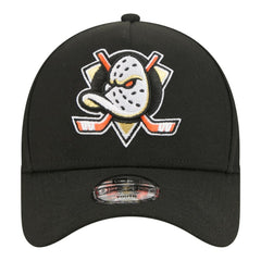 Anaheim Ducks New Era Youth 9FORTY A-Frame Adjustable Hat - Black - NHL 203773490