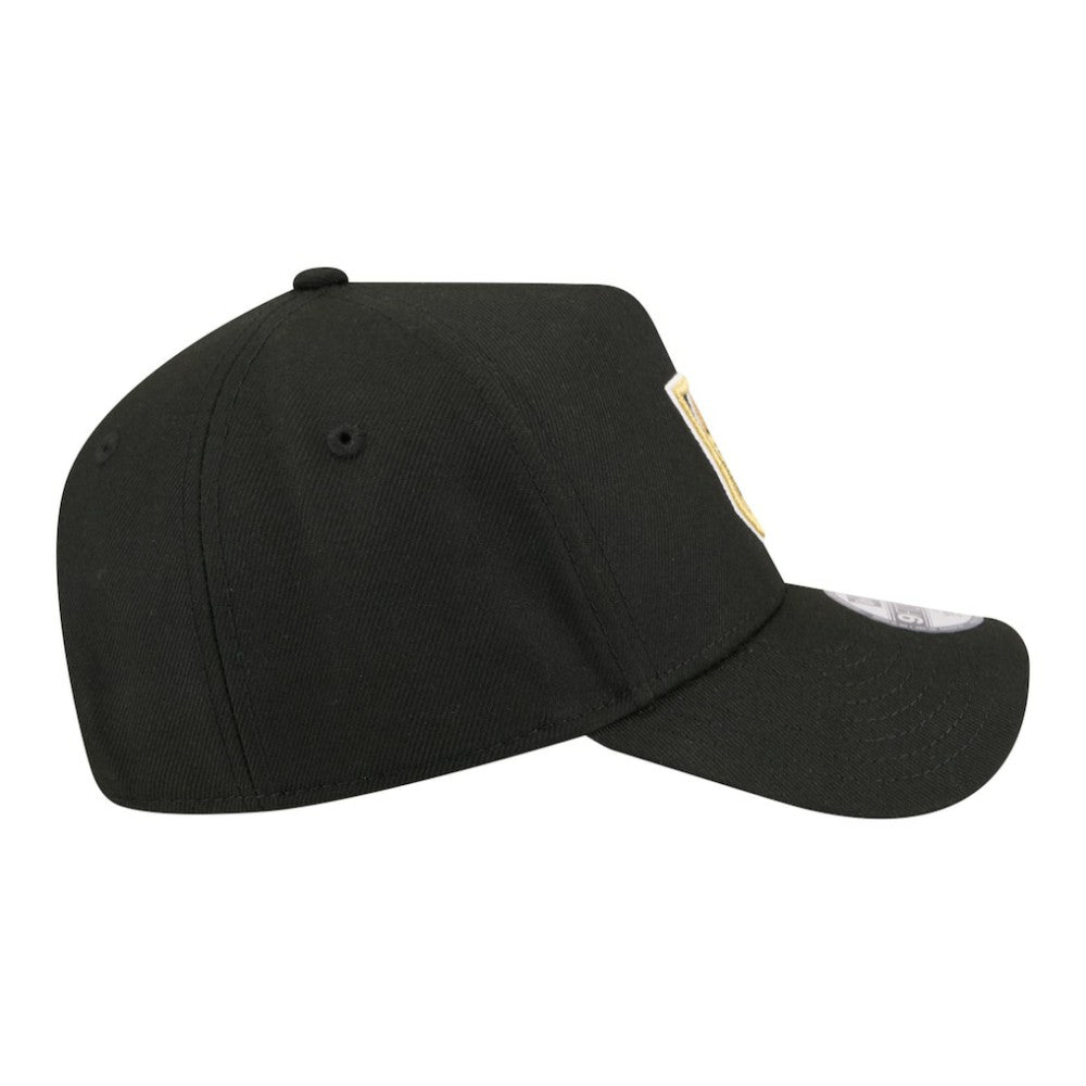 Vegas Golden Knights New Era Youth 9FORTY A-Frame Adjustable Hat - Black - NHL 203773504