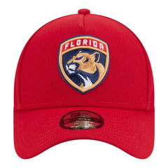Florida Panthers New Era Youth 9FORTY A-Frame Adjustable Hat - Red - NHL 203773509