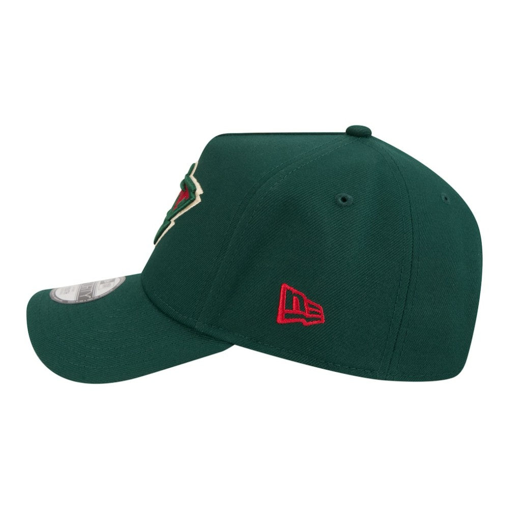 Minnesota Wild New Era Youth 9FORTY A-Frame Adjustable Hat - Green - NHL 203773510