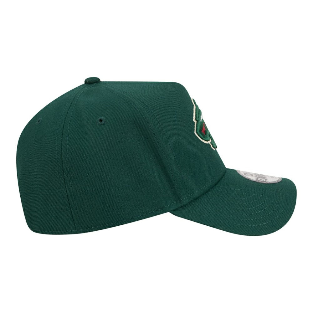 Minnesota Wild New Era Youth 9FORTY A-Frame Adjustable Hat - Green - NHL 203773510