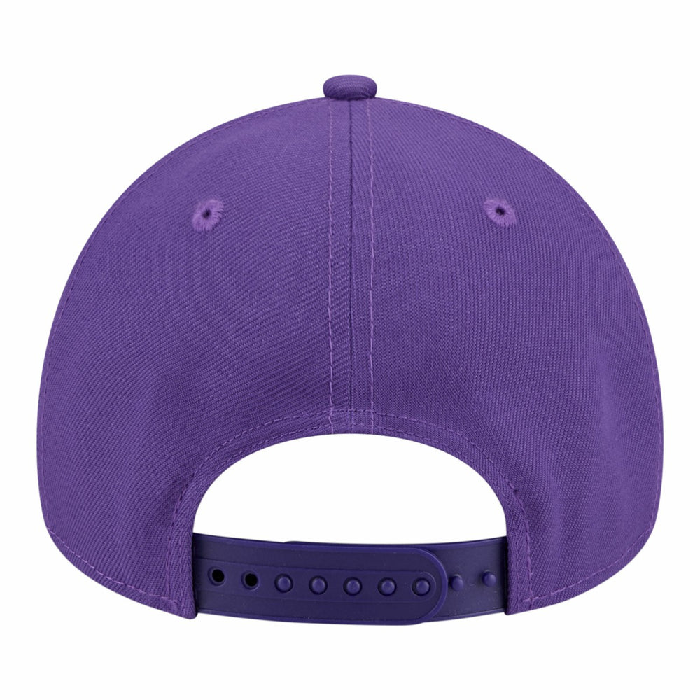 Los Angeles Lakers Youth 9FORTY A-Frame Adjustable Hat Purple | New Era US