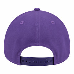 Los Angeles Lakers Youth 9FORTY A-Frame Adjustable Hat Purple | New Era US