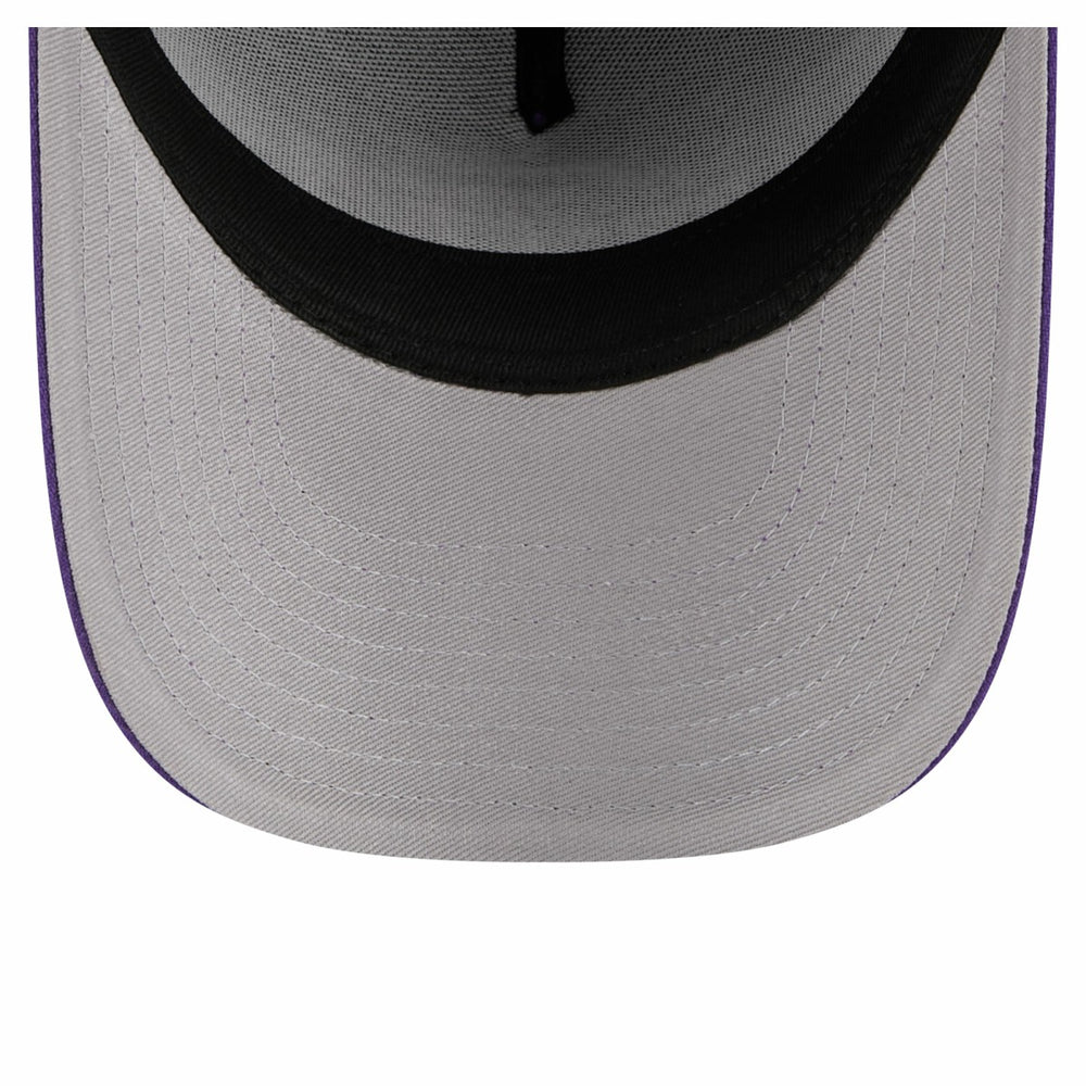Los Angeles Lakers Youth 9FORTY A-Frame Adjustable Hat Purple | New Era US
