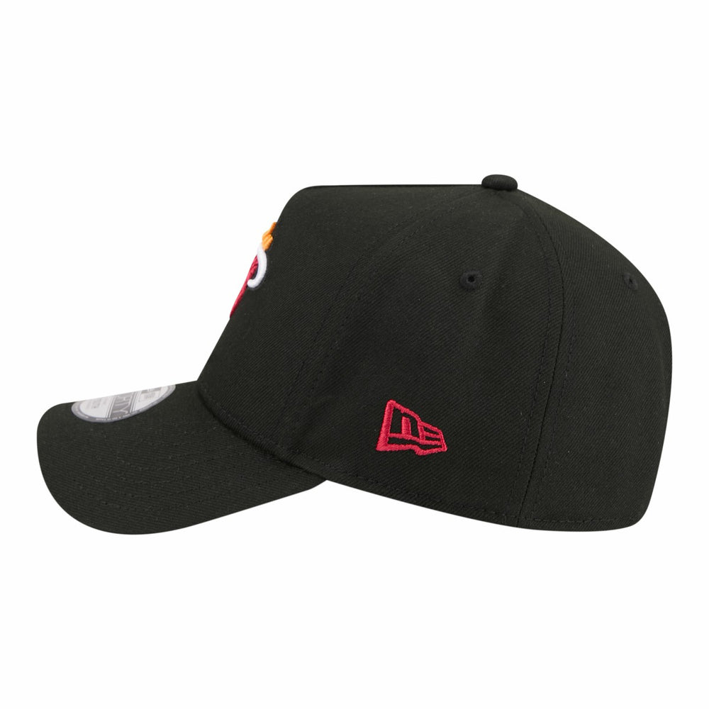 Miami Heat Youth 9FORTY A-Frame Adjustable Hat Black | New Era for sale