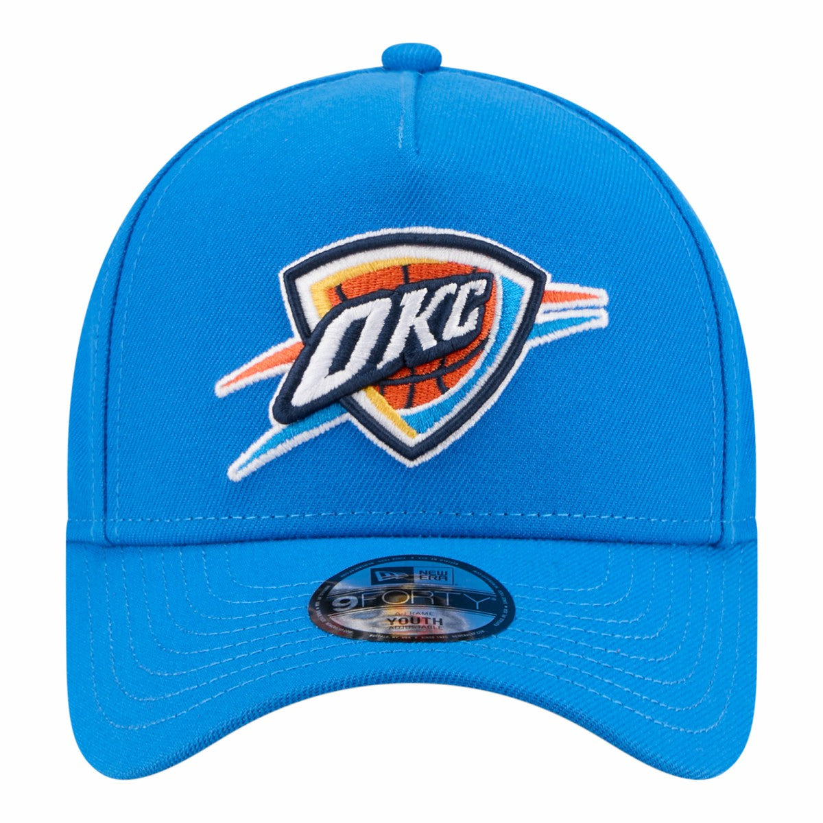 Oklahoma City Thunder Youth 9FORTY A-Frame Adjustable Hat Blue | New Era for sale