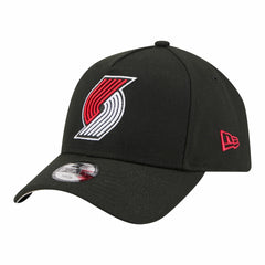 Portland Trail Blazers Youth 9FORTY A-Frame Adjustable Hat Black | New Era Lifestyle