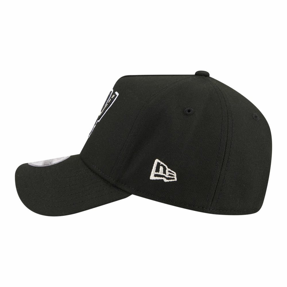 San Antonio Spurs Youth 9FORTY A-Frame Adjustable Hat Black | New Era for sale