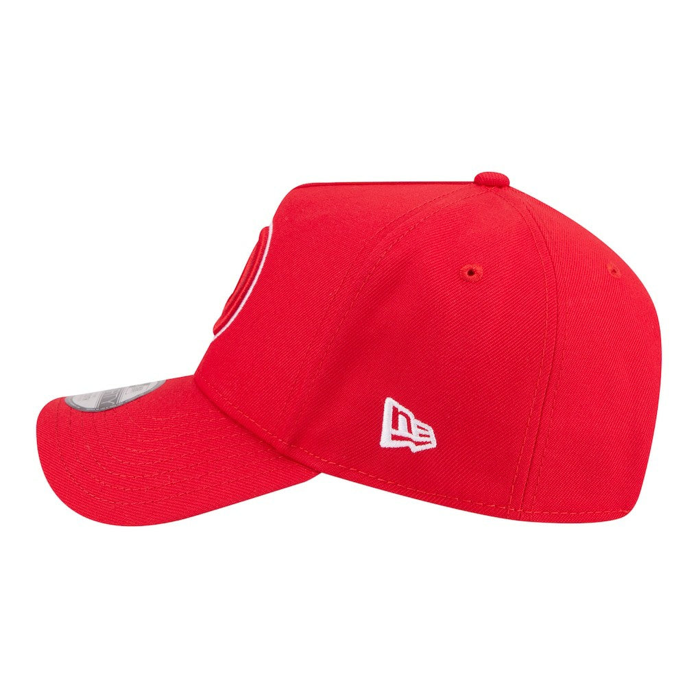 Atlanta Hawks Youth 9FORTY A-Frame Adjustable Hat Red | New Era US