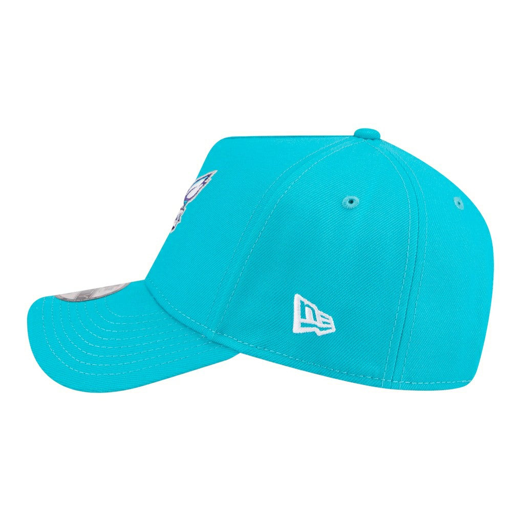 Charlotte Hornets Youth 9FORTY A-Frame Adjustable Hat Teal | New Era discount