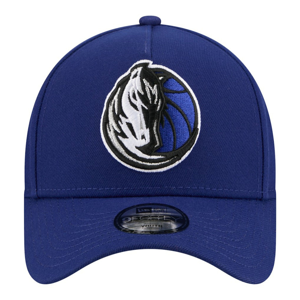Dallas Mavericks Youth 9FORTY A-Frame Adjustable Hat for sale Navy | New Era outlet