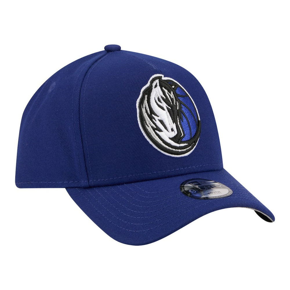 Dallas Mavericks Youth 9FORTY A-Frame Adjustable Hat for sale Navy | New Era outlet