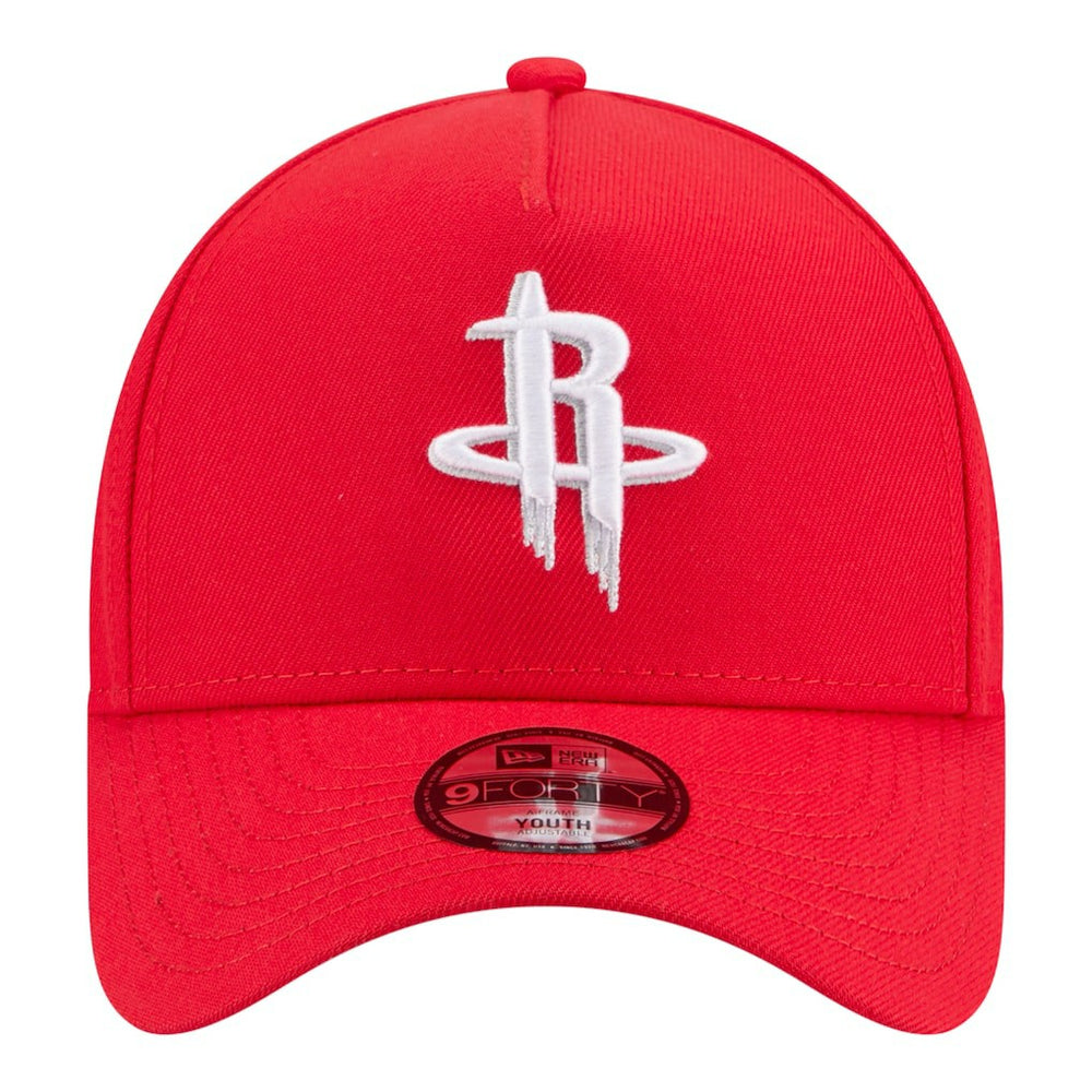 Houston Rockets Youth 9FORTY A-Frame Adjustable Hat for sale Red | New Era discount