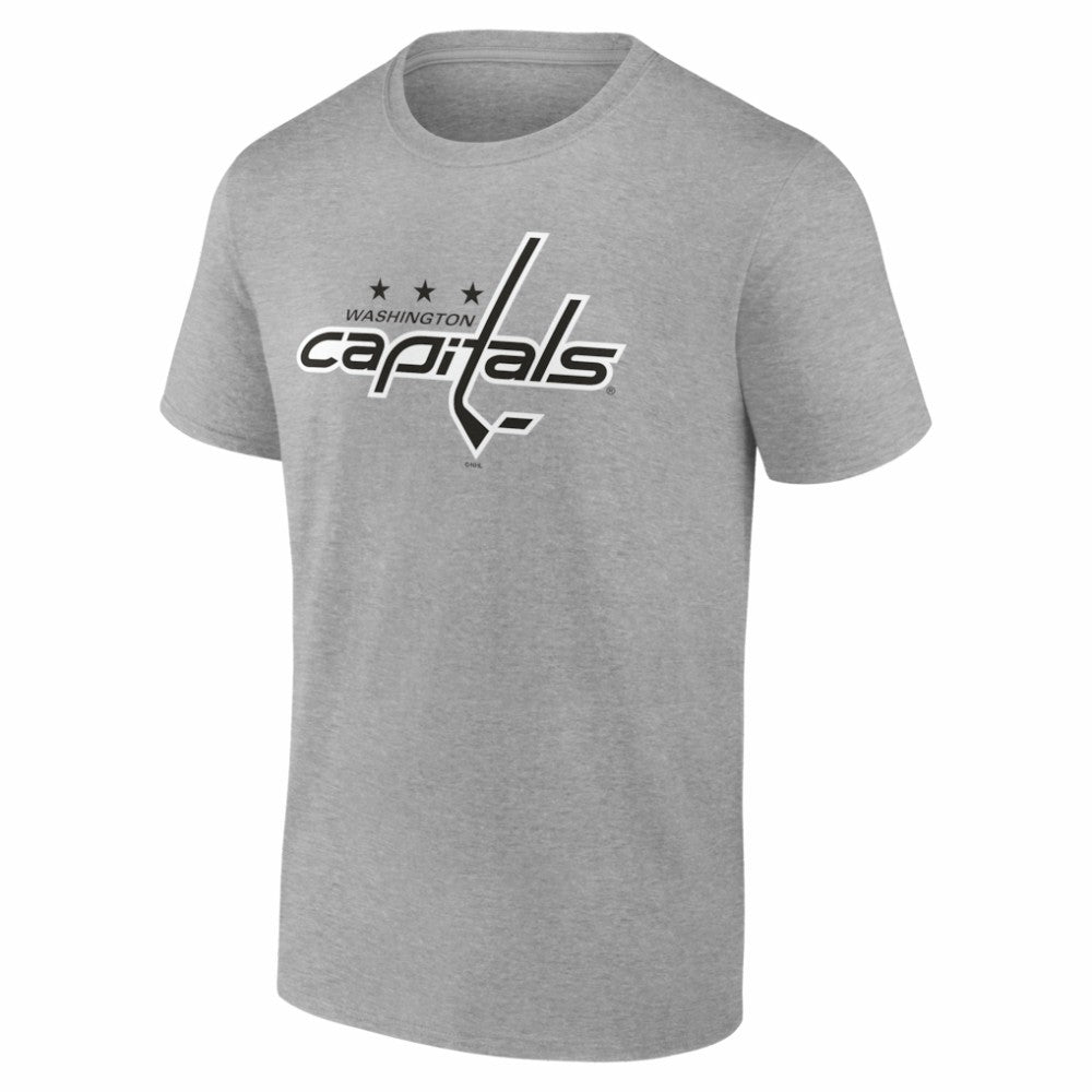 Washington Capitals Big & Tall Personalized Name & Number Monochrome T-Shirt - Gray - NHL 203773773