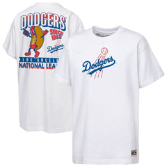 Los Angeles Dodgers Mitchell & Ness Cooperstown Concession T-Shirt - White - Mitchell & Ness Online