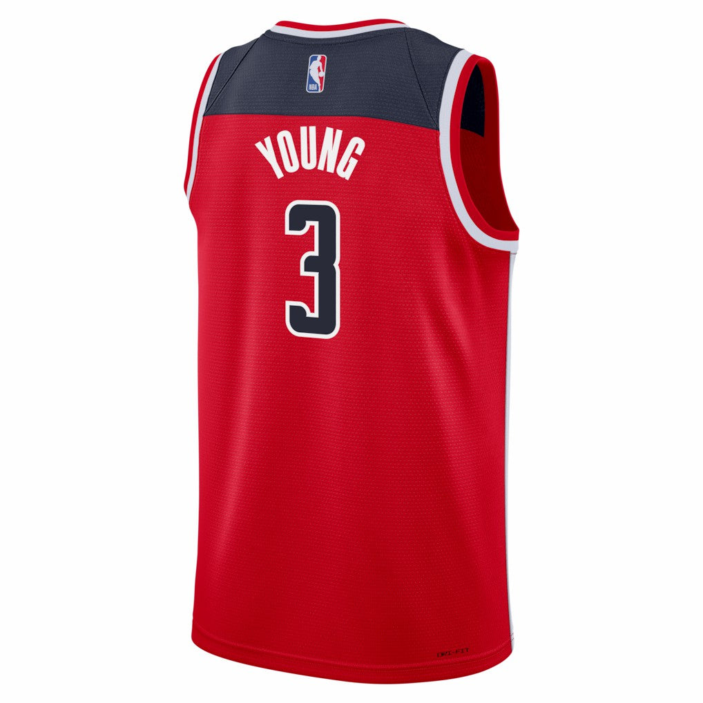 Trae Young Washington Wizards Youth Swingman Jersey Icon Edition Red | Nike US