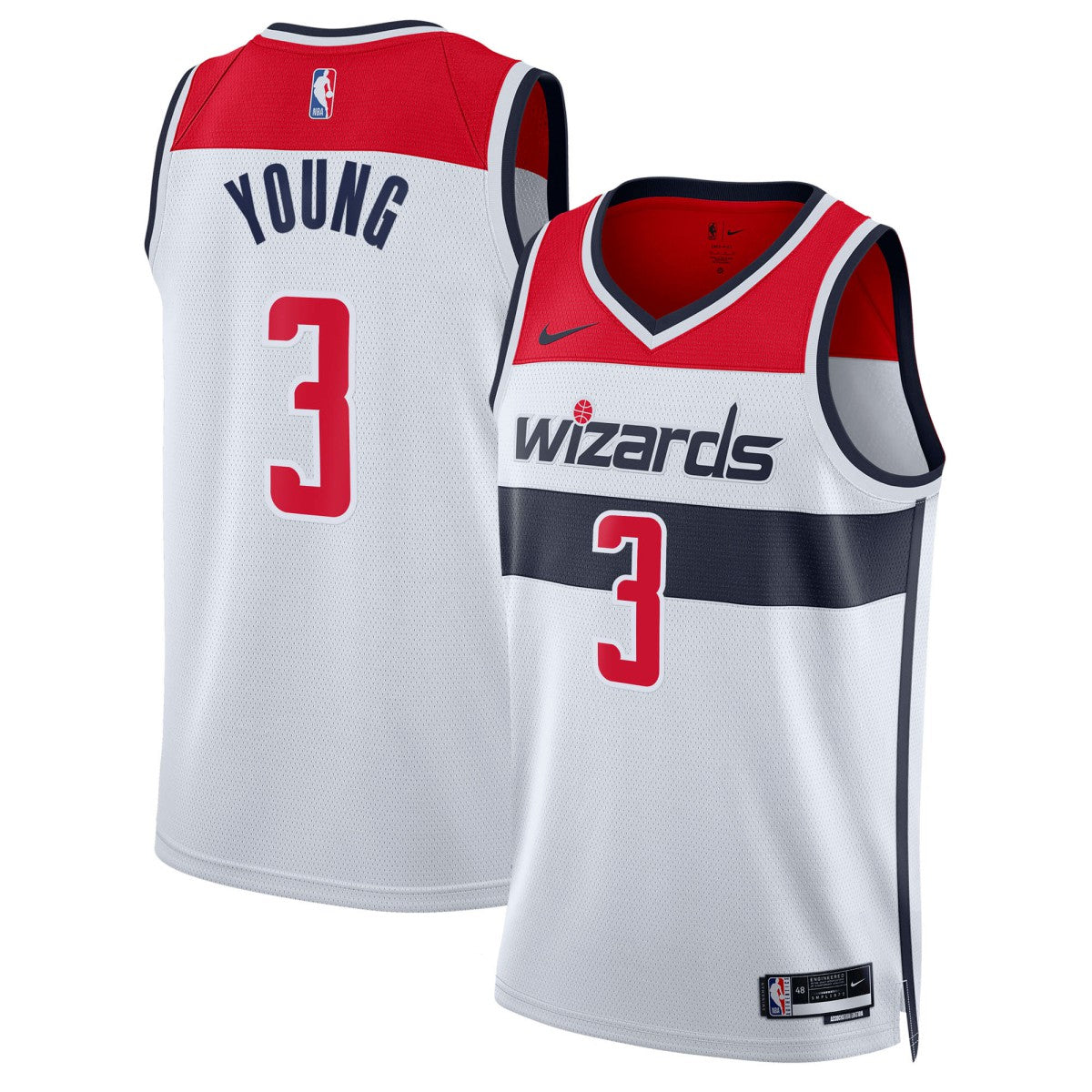 Trae Young Washington Wizards Unisex Swingman Jersey Association Edition White | Nike Near Me