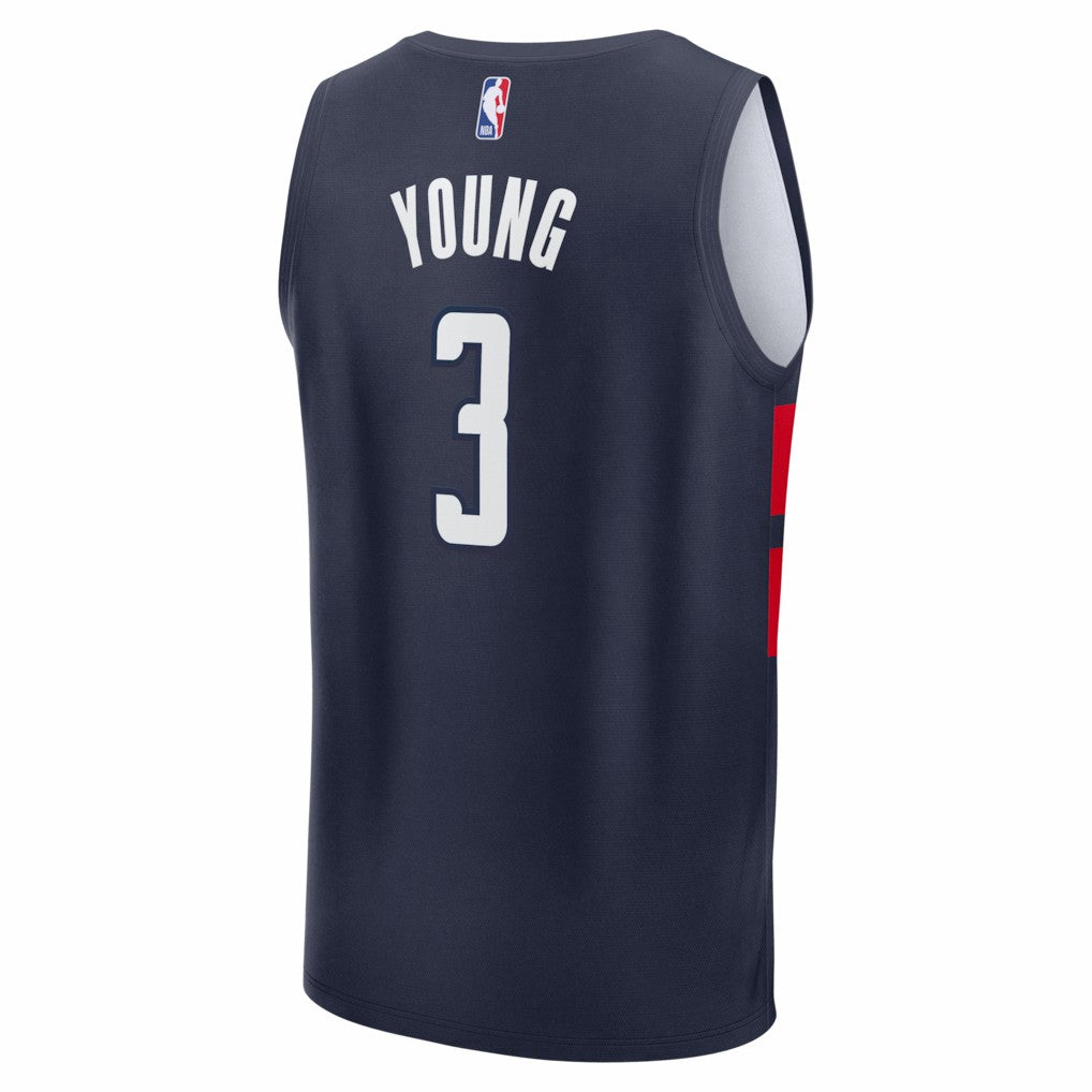 Trae Young Washington Wizards Fast Break Statement Edition Navy | Fanatics Lifestyle