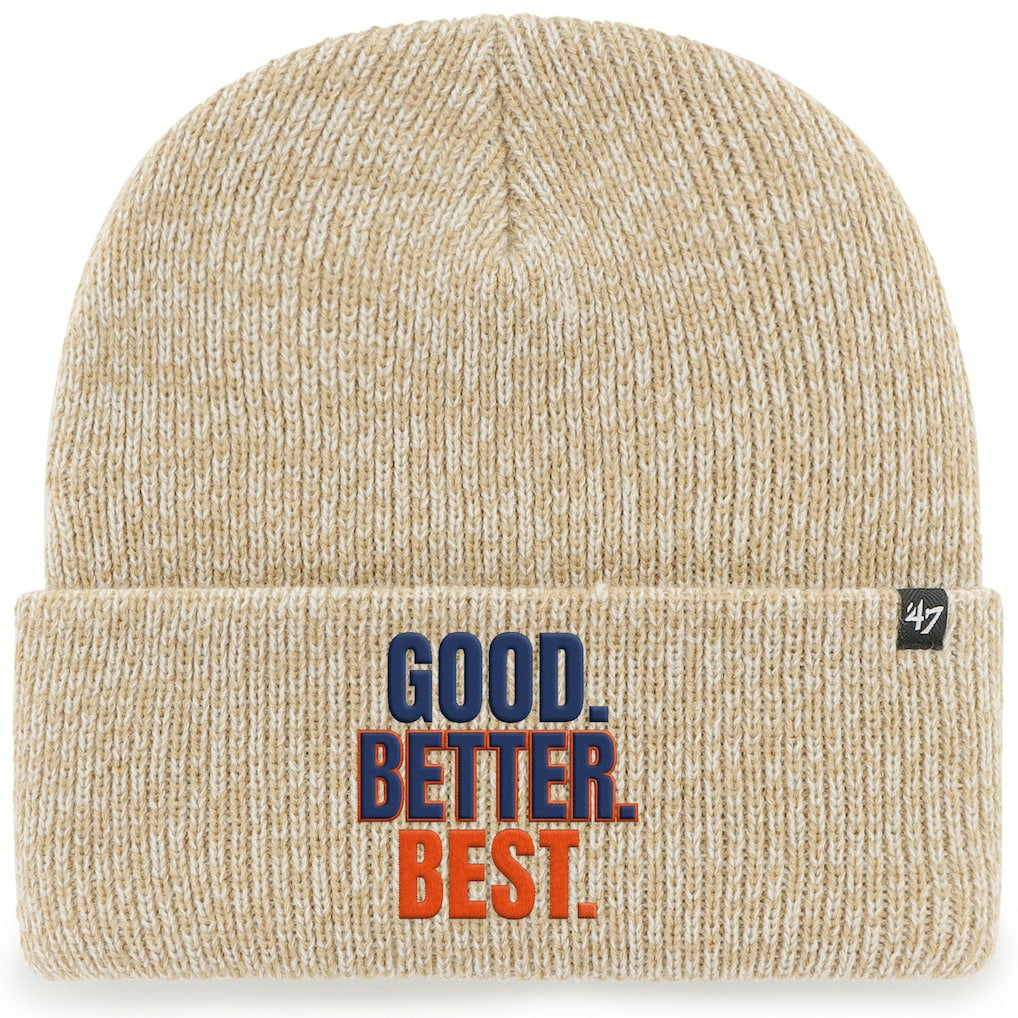 47 brand Chicago Bears '47 Good. Better. Best. Cuffed Knit Hat Khaki