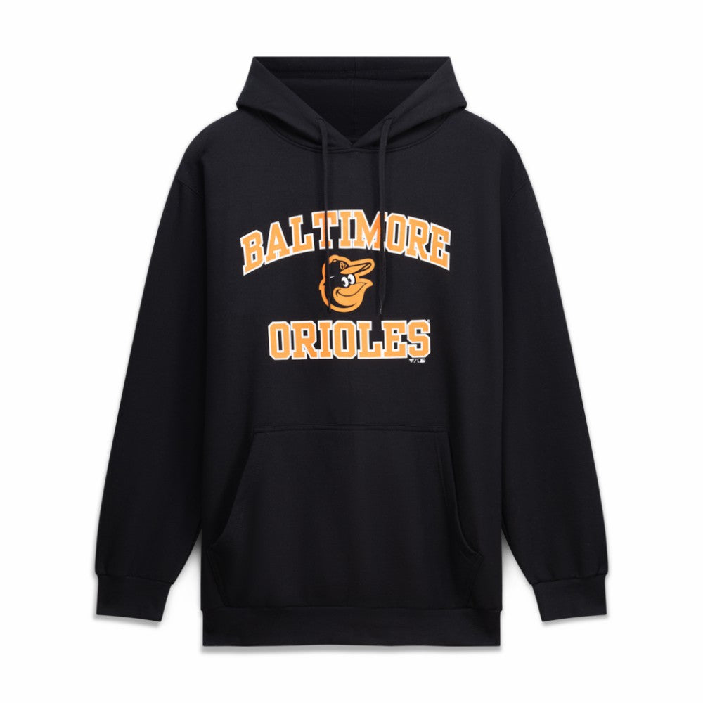 Baltimore Orioles Fanatics Big & Tall Heart & Soul Hoodie - Black - Fanatics on Sale