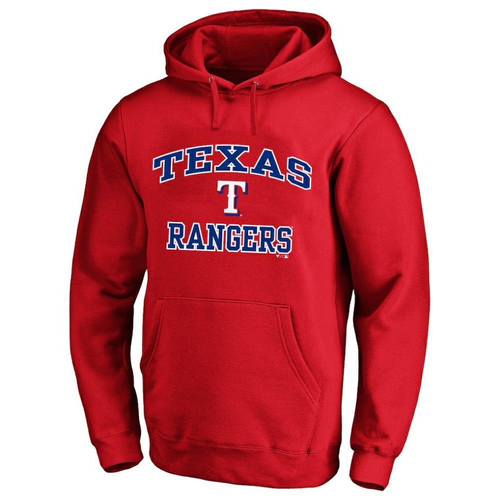 Texas Rangers Fanatics Big & Tall Heart & Soul Hoodie - Red - Fanatics Discount