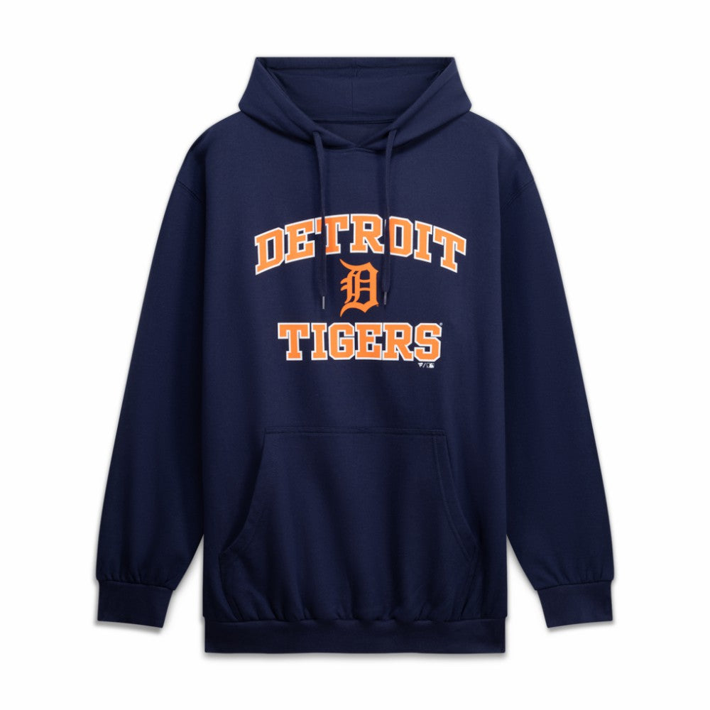 Detroit Tigers Fanatics Big & Tall Heart & Soul Hoodie - Navy - Fanatics Lifestyle