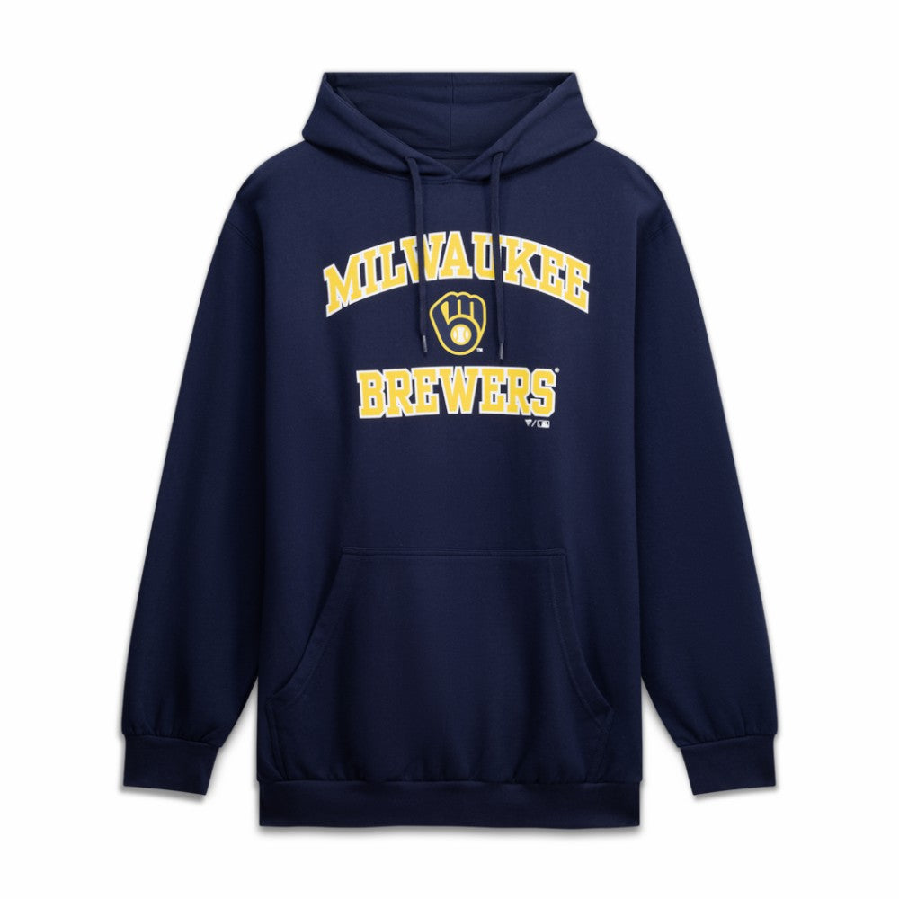 Milwaukee Brewers Fanatics Big & Tall Heart & Soul Hoodie - Navy - Fanatics on Sale