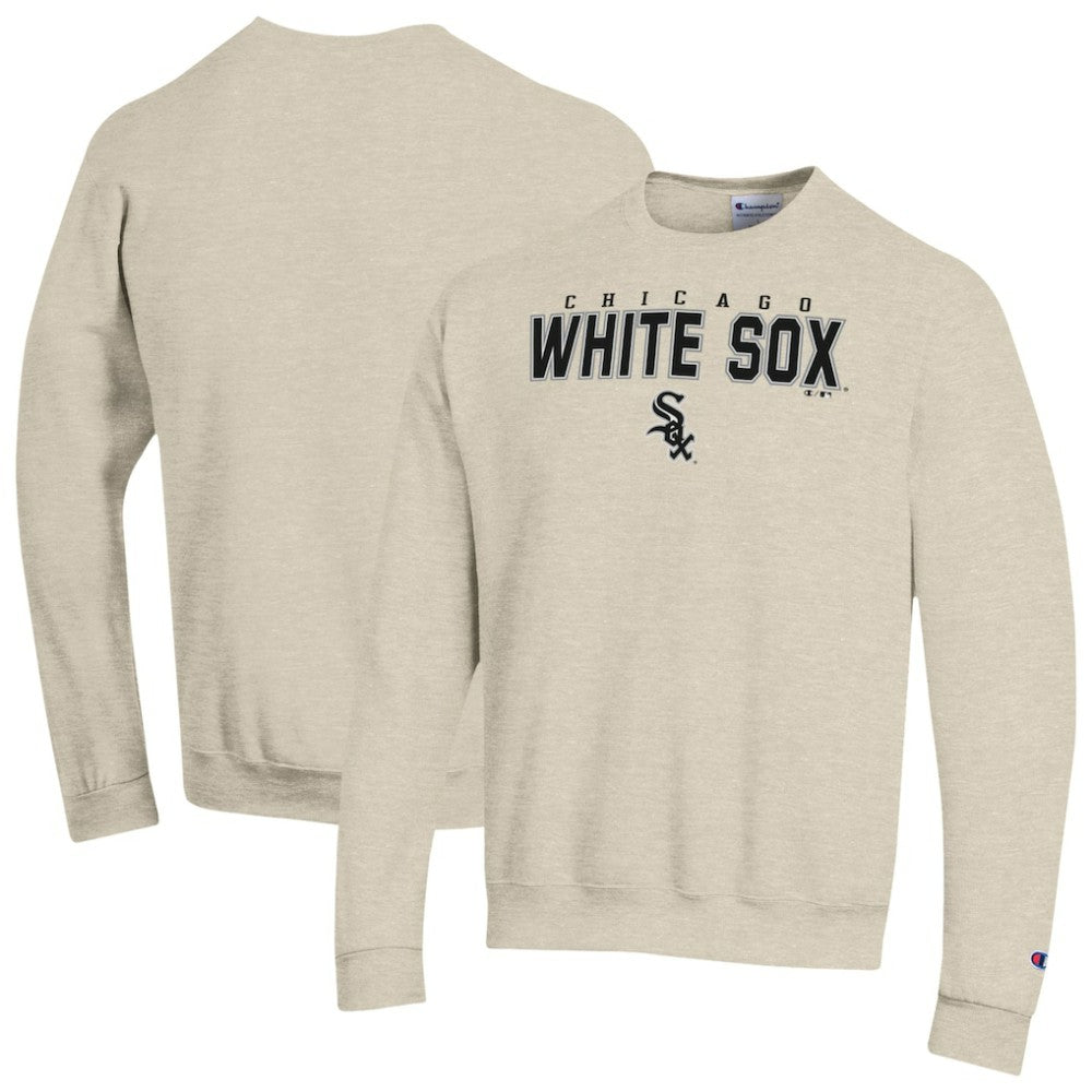 Chicago White Sox Champion Eco Powerblend Sweatshirt - Oatmeal - MLB Sale