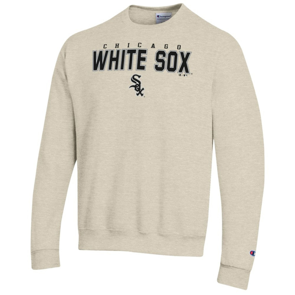 Chicago White Sox Champion Eco Powerblend Sweatshirt - Oatmeal - MLB Sale