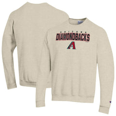 Arizona Diamondbacks Champion Eco Powerblend Sweatshirt - Oatmeal - MLB Discount