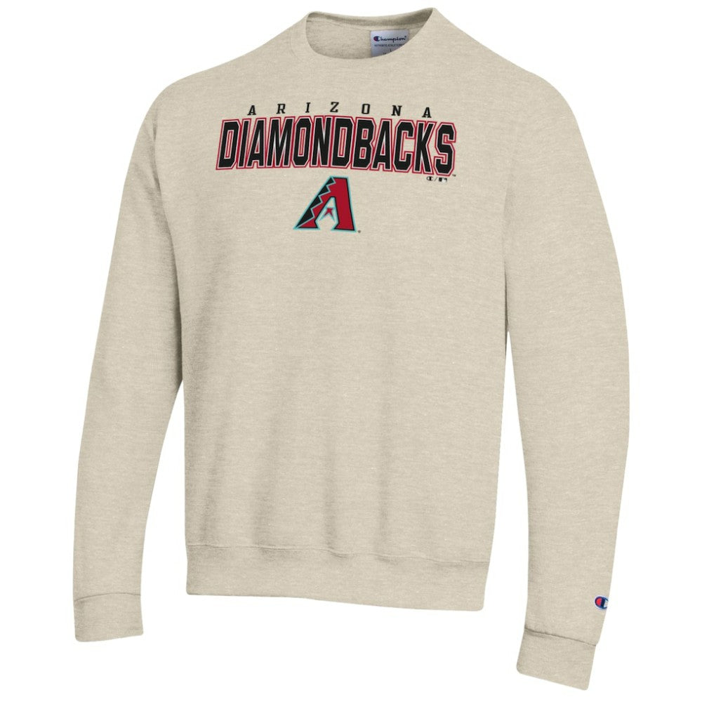 Arizona Diamondbacks Champion Eco Powerblend Sweatshirt - Oatmeal - MLB Discount