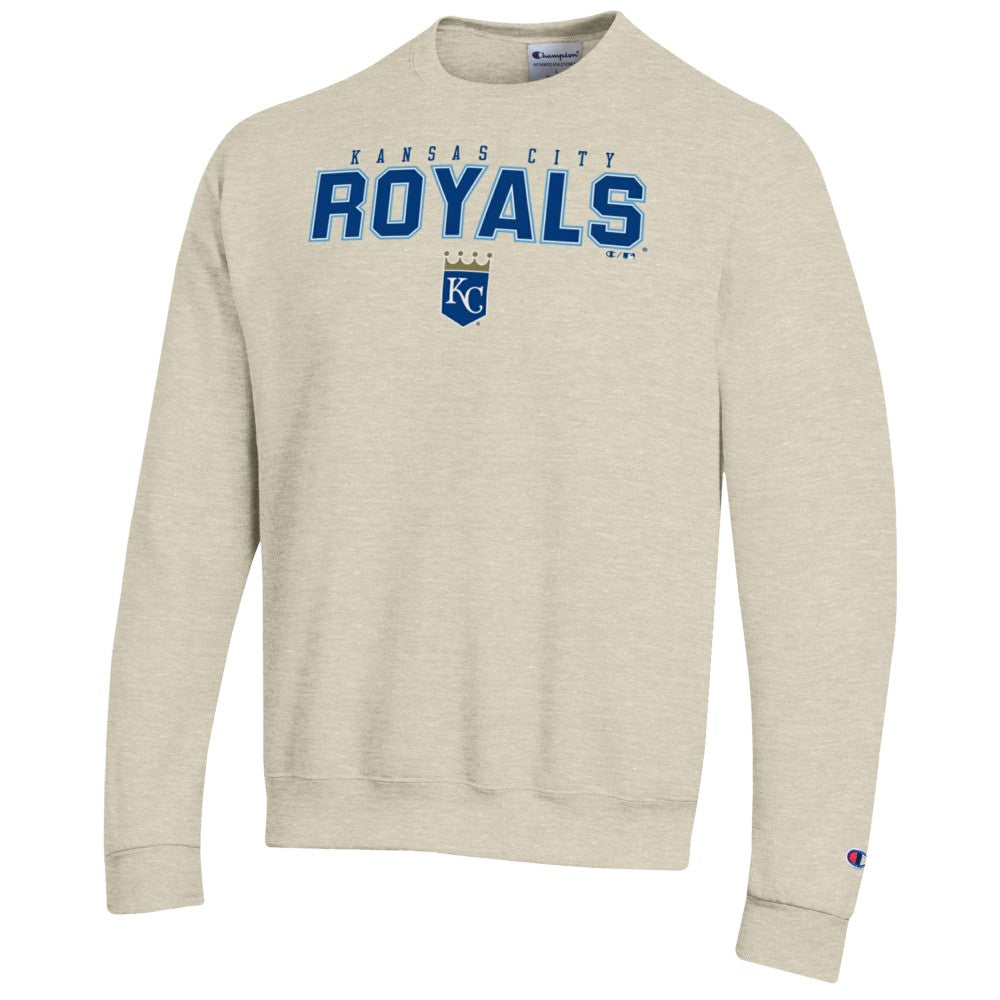 Kansas City Royals Champion Eco Powerblend Sweatshirt - Oatmeal - MLB Discount