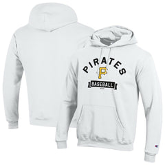 Pittsburgh Pirates Champion Eco Powerblend Hoodie - White - MLB Online
