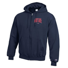 Boston Red Sox Champion Eco Powerblend Full-Zip Hoodie - Navy - MLB Sale