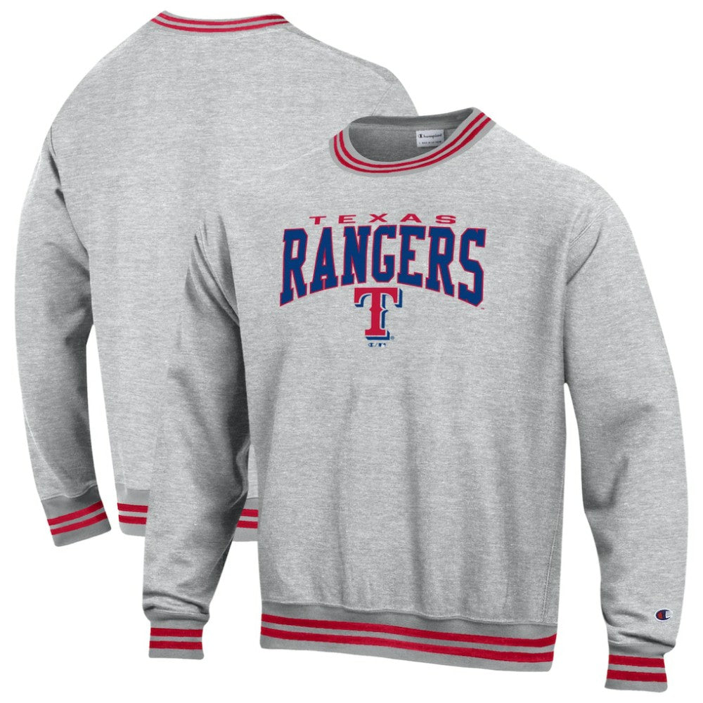 Texas Rangers Champion Reverse Weave Sweatshirt - Red - MLB on Sale