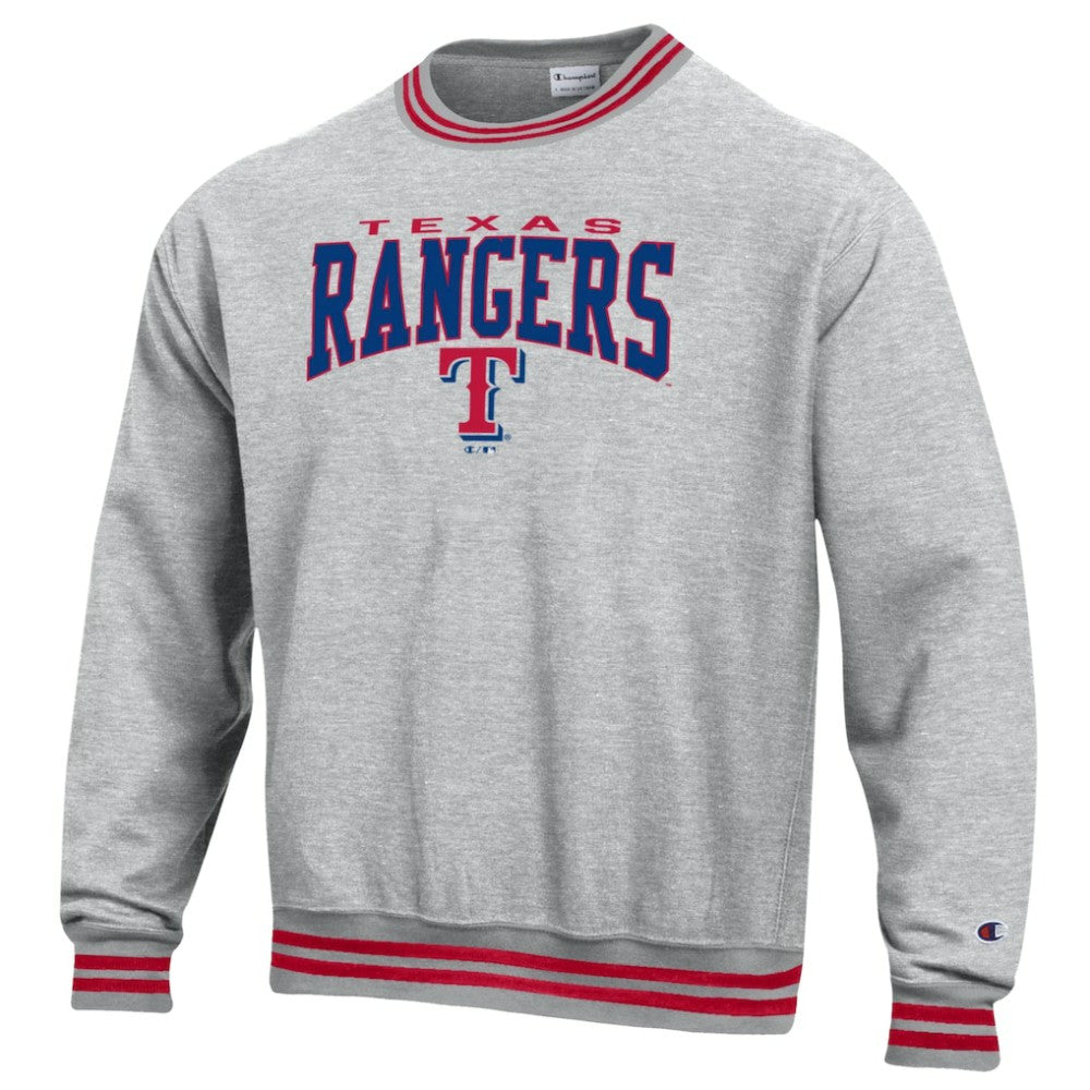 Texas Rangers Champion Reverse Weave Sweatshirt - Red - MLB on Sale