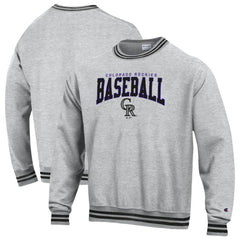Colorado Rockies Champion Reverse Weave Sweatshirt - Black - MLB Discount